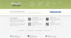 Desktop Screenshot of mongrel2.org